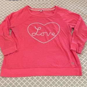 Victoria’s Secret Love Embroidered Sweatshirt M